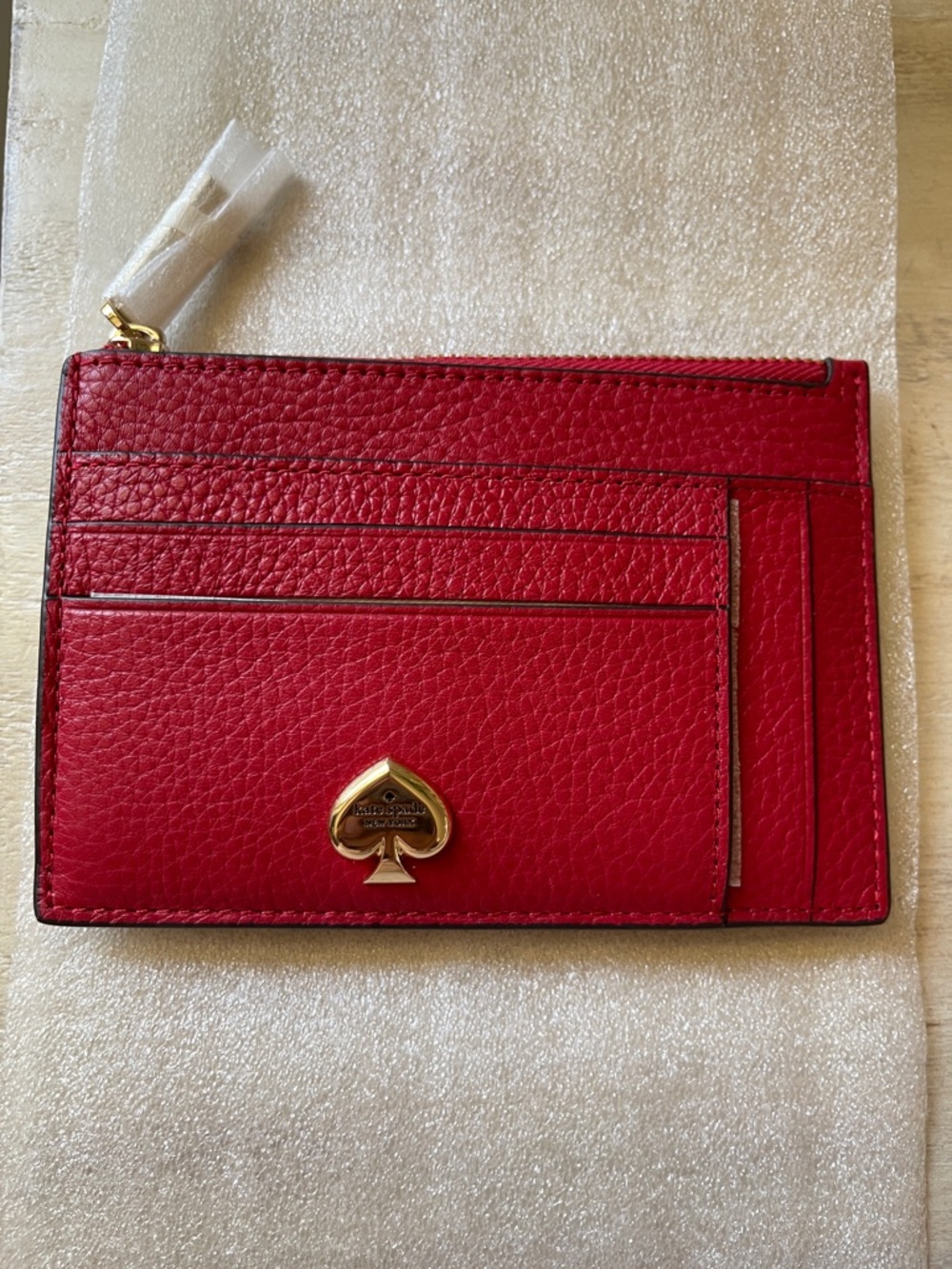 kate spade  red card/wallet